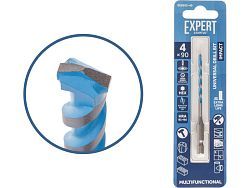 Сверло универсальное  4x90 мм MultiFunctional EXPERT (победитовое, по мультиматериалам)  ...