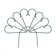 Заборчик садово-парковый, веерный, 0.7х0.9 м  65043