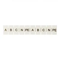 Маркеры для JXB-ST 1,5 с символами "A, B, C, N, PE" (100 шт.) PROxima  ...