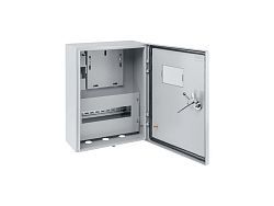 Щит учетный ЩУ-1ф/1-0-12 IP66 (ЩУРН-1/12 IP66) 395х310х165  