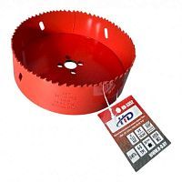 Коронка биметаллическая по металлу и дереву 133мм., L38мм., 5/8"-18UNF, HSS M3  ...