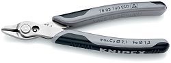 Бокорезы прецизионные Electronic Super Knips®XL кромка без фаски, L-140 мм., твердость 54 HRC, INOX-...