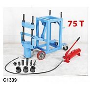 Съемник гидравлический шкворней грузовых авто 75т  Rock FORCE RF-C1339