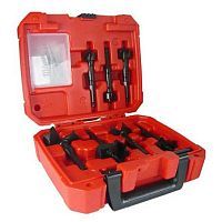 Самоврезающиеся насадки набор 8ед. (25/29/32/38/44/54/65мм, удлинитель 140мм) MILWAUKEE ...