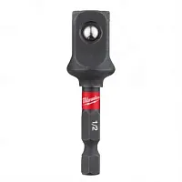 Адаптер с 1/4" HEX на 1/2" Shockwave, MILWAUKEE 