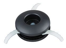 Косильная головка с пластиковыми ножами М10х1,25LH к триммеру DUR369 / UR006G / UR007G / UR013G  ...