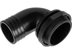 Соединение угловое нар. резьба 2" х елочка 50 мм  