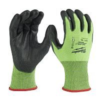 Защитные сигнальные перчатки Hi-Vis Cut leve (Ур.5 / размер 10/XL / 1 пара)  ...
