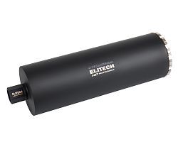 Алмазная коронка D152 мм 1 1/4" по армированному бетону ELITECH HD ...