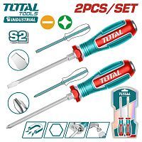 Набор отверток ударных SL6.5, PH2   (2 шт)