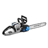 Пила цепная аккумуляторная, 40 (20+20)В, 2 АКБ 5,0 А/ч, 3,8", 18", DEKO DKCHS 40V PRO ...