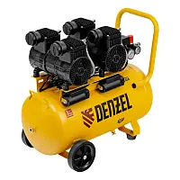 Компрессор безмасл. малошумный DLP -3000/50, 3 кВт, 2х1,5 кВт,50 л, 2850 об/мин,500 л/мин  ...
