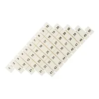 Маркеры для JXB-ST/Push-in 2,5 с нумерацией 1-50 (100 шт.)  