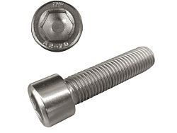 Винт М6х30 мм с внутр. шестигр., нерж. сталь (А2),  DIN 912 (10 шт в зип-локе)  ...