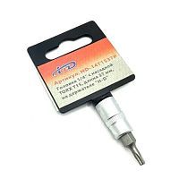 Головка 1/4" с насадкой TORX T15, длина 37 мм CrV на держателе  ...