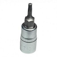 Головка 1/4" с насадкой TORX T10, длина 37 мм CrV  