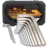Ключи Г-образные 6-гранные, набор 13+3пр. (2, 2.5, 3-8, 10, 12, 14, 17, 19мм + T25, T30, T40)  ...