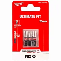Бита ударная Shockwave Impact Duty PH2 25 мм (3 шт)  