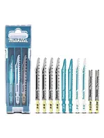 Набор пилок для лобзика 10 шт. (Дерево Fast finishx4,Fastx4, металлх2, универсал.x2, ламинатx2)  ...