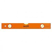 Уровень алюминиевый, 400 мм, 3 глазка, желтый, линейка  Sparta 330205