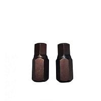 Бита HEX H12 10x30мм S2 под ключ, 2 штуки  