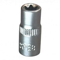 Головка торцевая 1/4" TORX Е8, L25 мм, CrV  