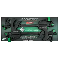Набор струбцин 4пр. RockFORCE 