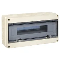 Щит распред. навесной ЩРН-ПГ-18 (199х366х106) IP65 PROxima  