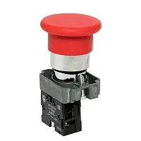 Кнопка BC42 грибок красная NC IP65  