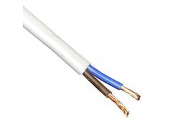 Провод ШВВП 2х0,5 (бухта 216м) (белый, ГОСТ 7399-97)  
