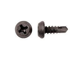 Саморез 3.8х11 мм для лист. металла, фосфат, со сверлом (25000 шт в коробе)  ...