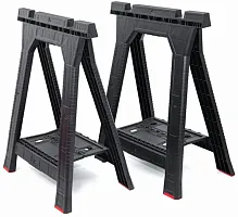 Козлы столярные System Sawhorse (2 шт / черные)  