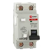 Дифференциальный автомат АД-32 63А/30мА (характеристика C, тип AC) 4,5кА  ...