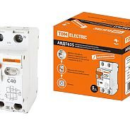 Дифференциальный автомат селективного типа 63S C40 100мА  TDM SQ0202-0038