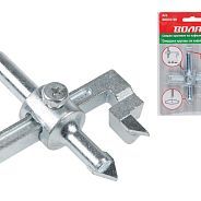 Сверло круговое по кафелю "балеринка" 20-90мм,  ВОЛАТ 88030-90