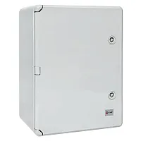 Бокс пластиковый с монтажной платой 500х350х190 мм IP65 PROxima  