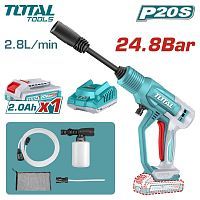 Мойки высокого давления аккумуляторная , 20В, 1АКБ 2,0 А/ч,  ...