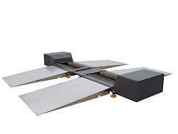 Наземный роликовый тормозной стенд для грузовых автомобилей с осевой нагрузкой до 18 т  ...