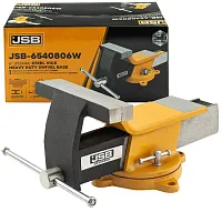 Тиски стальные поворотные с наковальней  