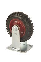 Колесо большегрузное неповоротное PF 160 150 мм резина с протектором (F), шт  ...