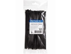 Хомут-стяжка 2.5х120 мм черный (100 шт в уп.) РФ  