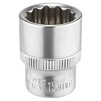 Головка 15мм (12гр.), 3/8" RockFORCE 