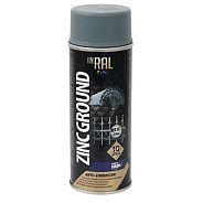 Грунтовка антикоррозийная цинк, 400мл,  INRAL 26-7-2-009