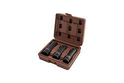 Головки ударные, набор 3пр., 1/2" (17, 19, 21мм, 6гр.)  