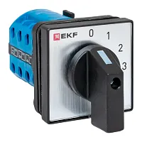 Переключатель кулачковый ПК-1-102 10А 2П «0-1-2-3» IP65  