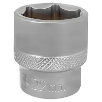 Головка 22мм (6гр.), 3/8" RockFORCE LIGHT 