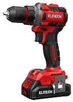 Дрель-шуруповерт аккумуляторная ДА 20БЛ2 , 20В  2АКБ 2,0 А/ч, 50 Nm , BL / Кейс, 2000 об.мин,   ...