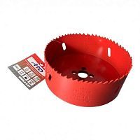 Коронка биметаллическая по металлу и дереву 111мм., L38мм., 5/8"-18UNF, HSS M3  ...