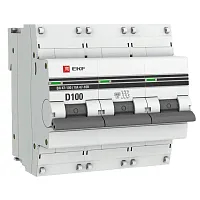 Авт. выкл. 3P 100А (D) 10kA ВА 47-100 PROxima  