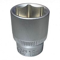 Головка торцевая 3/8" 6гр. 16мм L28мм CrV  